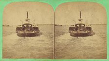 Brooklyn Ferryboat. N.Y., about 1870. Creator: Unknown.