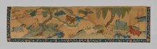 Valance, China, Qing dynasty(1644-1911), 1790/1820. Creator: Unknown.