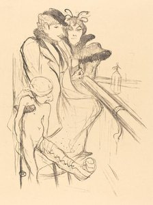 Wounded Eros (Eros vanné), 1894. Creator: Henri de Toulouse-Lautrec.