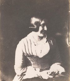 Woman, 1845-50. Creator: Calvert Jones.