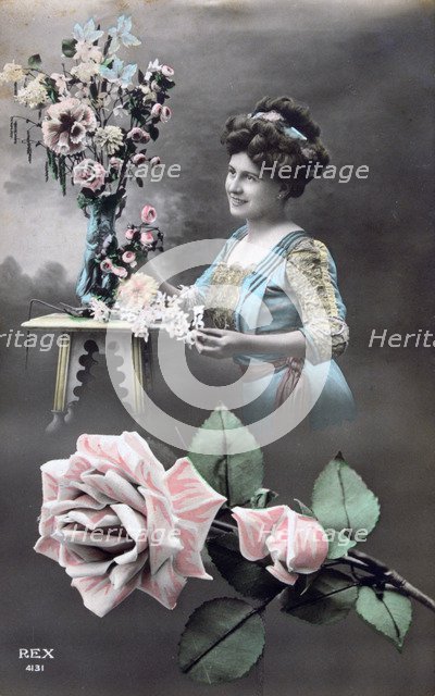 French Postcard, c1900. Artist: Unknown