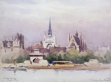 'Temple from the River', 1904.  Artist: William Alister Macdonald