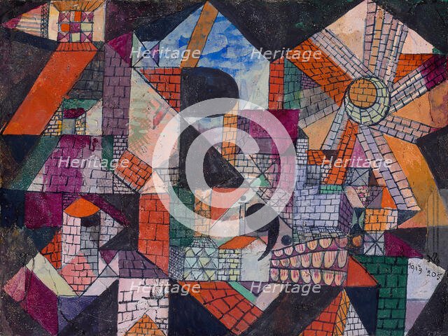 City R, 1919. Creator: Klee, Paul (1879-1940).