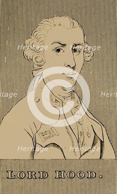 'Lord Hood', (1724- 1816), 1830. Creator: Unknown.