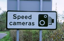 Speed Camera warning sign. Artist: Unknown.