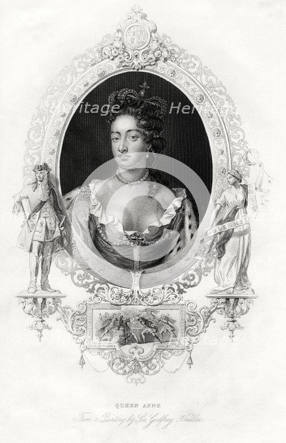 Queen Anne, 1860. Artist: Unknown