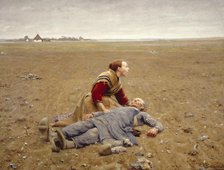 Worn Out or The Martyr, 1889. Creator: Brendekilde, Hans Andersen (1857-1942).