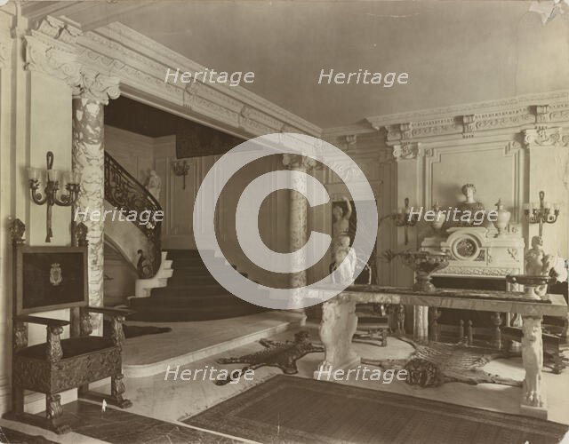 Mary Scott Townsend house, Washington, D.C., between 1910 and 1911. Creator: Frances Benjamin Johnston.