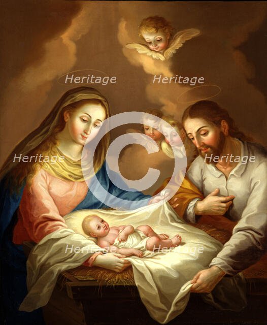 La Natividad, ca. 1799. Creator: Jose Campeche.
