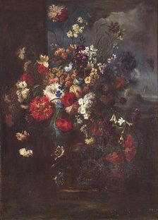 Flower Piece, 1673-1724. Creator: Franz Werner von Tamm.