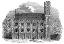 The Library, Lincoln's Inn New Buildings, 1845. Creator: Unknown.