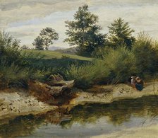 Stream Landscape, 1820. Creator: Friedrich Philipp Reinhold.