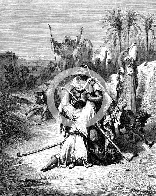 Return of the Prodigal Son, 1865-1866. Artist: Gustave Doré