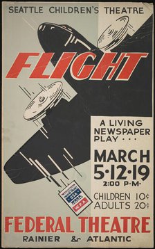 Flight, Seattle, 1938. Creator: Unknown.