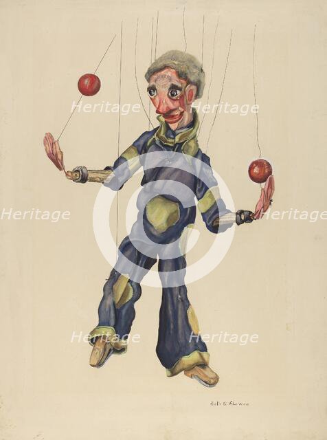 Jack, the Nimble Juggler, c. 1937. Creator: Ruth Abrams.