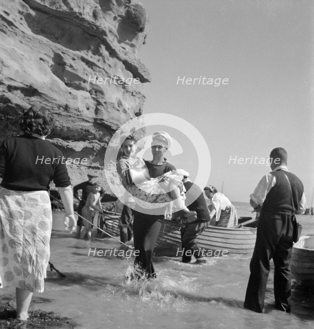 Ladram Bay, Otterton, Devon, 1959. Artist: John Gay