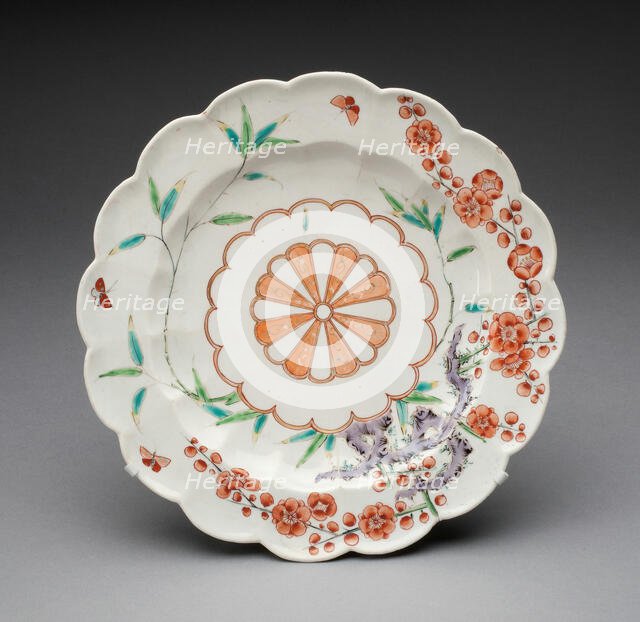 Plate, Chelsea, c. 1755. Creator: Chelsea Porcelain Manufactory.