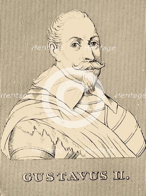 'Gustavus II',  (1594-1632), 1830. Creator: Unknown.
