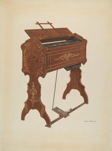 Cottage Organ, 1941. Creator: Joseph Cannella.