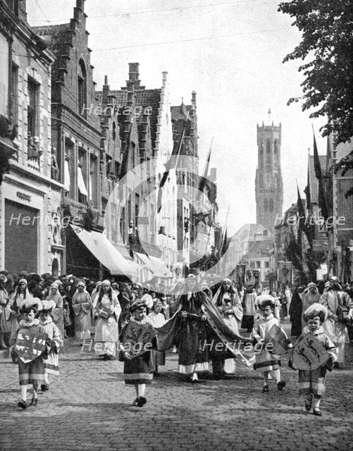 Festival of the Holy Blood of Christ, Bruges, Belgium, 1936. Artist: Charles E Brown