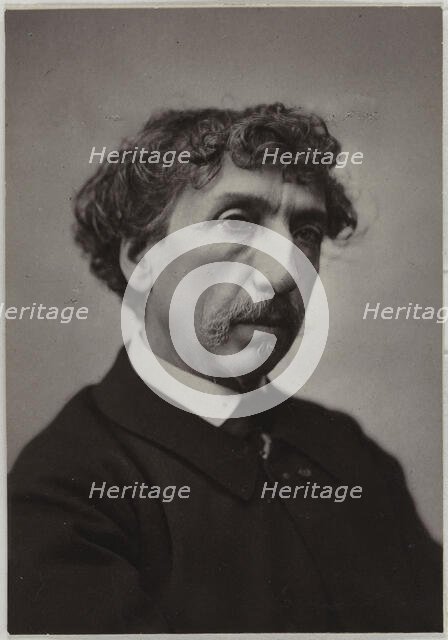 Portrait of Charles Garnier (1825-1898). Creator: Anonymous.