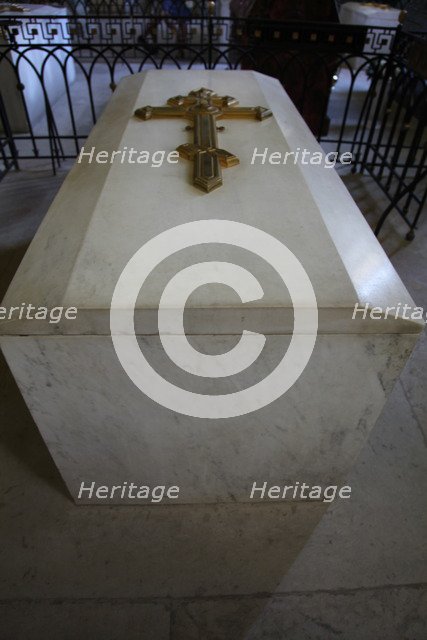 Tomb, Peter and Paul Cathedral, St Petersburg, Russia, 2011. Artist: Sheldon Marshall