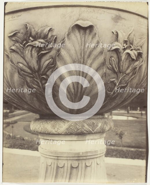 Versailles, Vase, 1906/07. Creator: Eugene Atget.