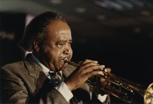 Harry "Sweets" Edison, Jazz Inn Party, Nordwijk, Netherlands, 1989. Creator: Brian Foskett.