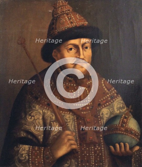 'Portrait of Tsar Michael Feodorovich', first half of 19th century. Artist: Unknown