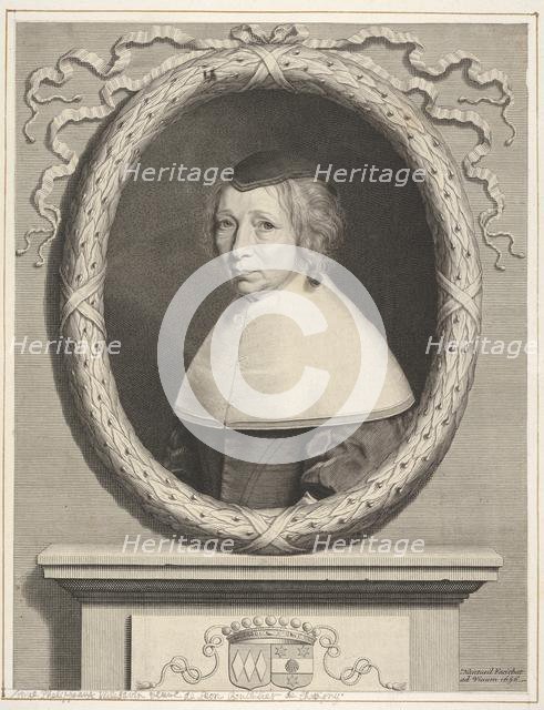 Madame Bouthillier (Marie de Bragelogne), ca. 1656. Creator: Robert Nanteuil.