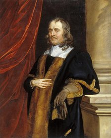 Portrait of P. Lenéve, Alderman of Norwich, 1656-1658. Creator: Peter Lely.