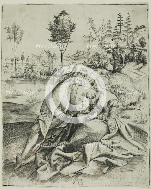 Two Lovers, c. 1500. Creator: Master MZ.