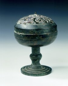 Bronze incense burner, Western Han dynasty, China, 2nd-1st century BC. Artist: Unknown