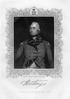 Francis Rawdon-Hastings (1754-1826), 1st Marquis of Hastings, 19th century.Artist: G Parker