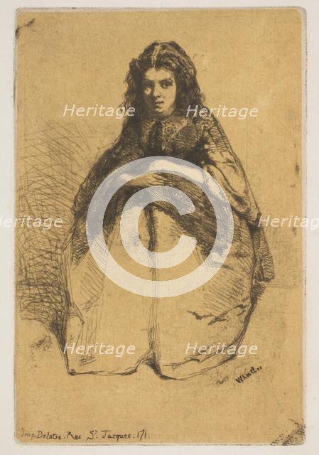 Fumette, 1858. Creator: James Abbott McNeill Whistler.