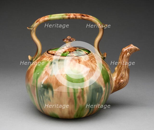 Punch Pot, Staffordshire, 1760/70. Creator: Staffordshire Potteries.