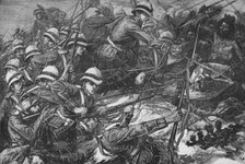 'The Battle of Tamai', c1885. Artist: WI Mosses.
