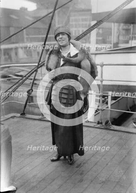 Barrientos, 1917. Creator: Bain News Service.