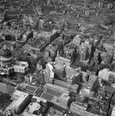 Cheapside and environs, City of London, 1959. Artist: Aerofilms.