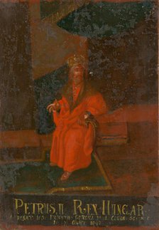 Peter Orseolo, King of Hungary, First half of the 18th cent.. Creator: Anonymous.