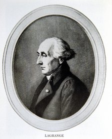 Joseph Louis Lagrange (1736-1813), French mathematician.