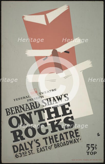 On the Rocks, New York, 1938. Creator: Unknown.