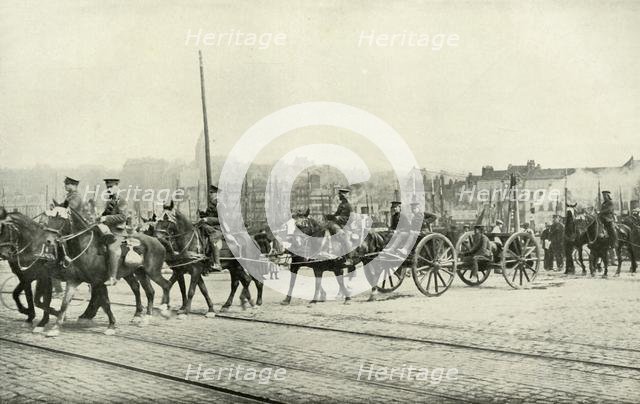 'The British Expeditionary Force in Boulogne', (1919). Creator: Unknown.
