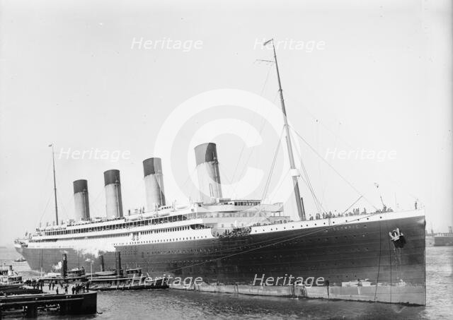 Arrival OLYMPIC, 1911. Creator: Bain News Service.