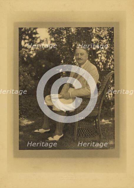Portrait of a Man, 1890s. Creator: Aime Dupont.