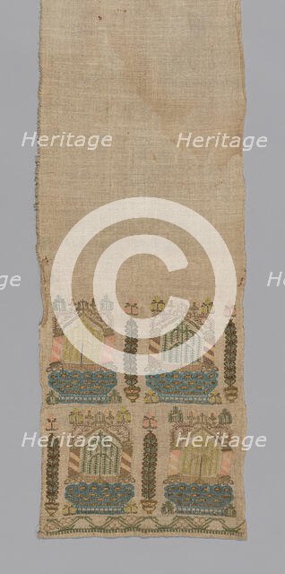 Sash, Turkey, 19th century. Creator: Unknown.