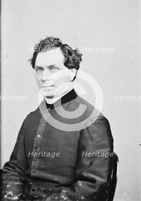Rev. Father William N. McNulty, between 1855 and 1865. Creator: Unknown.