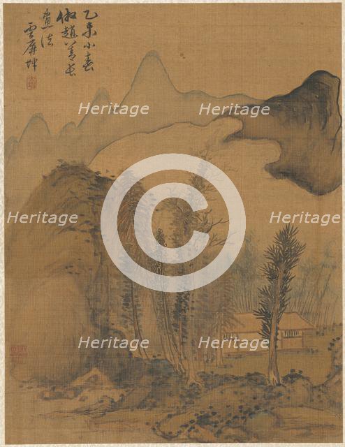 Landscape in the Style of Chao Yuan, 1775. Creator: Zhai Dakun (Chinese, d. 1804).