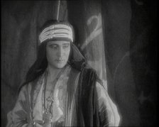 Exerpt from 'The Son of the Sheik' Starring Actors Vilma Banky and Rudolph Valentino, 1926. Creator: British Pathe Ltd.