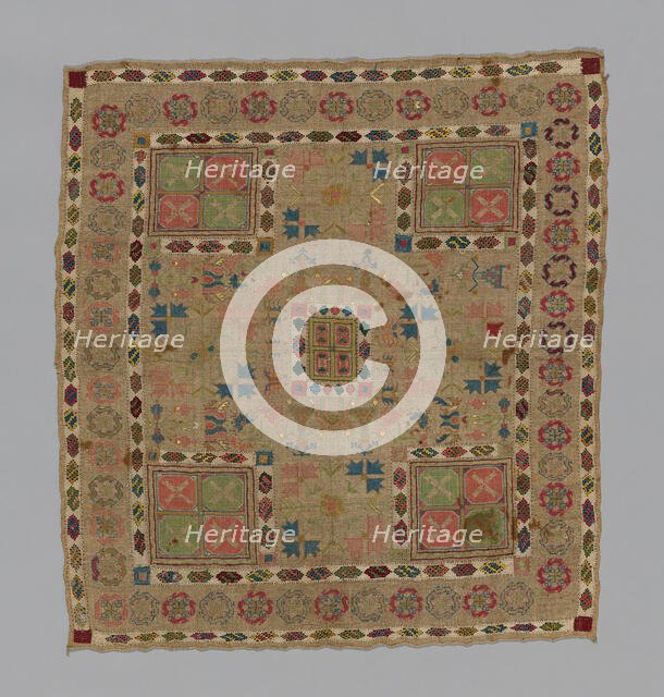 Cover, Turkey, 18th/19th century. Creator: Unknown.